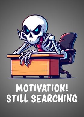 Lazy Skeleton Monday Humor