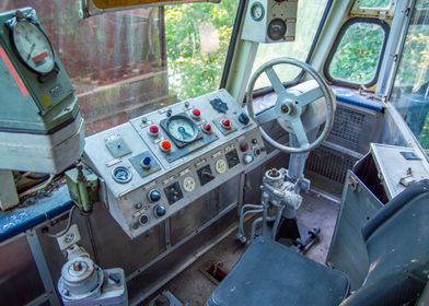 Locomotive cockpit