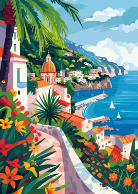 Italy Art Amalfi