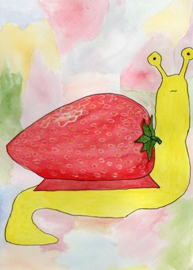 Strawberry Snail