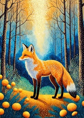 Fox in the Forest Artwork