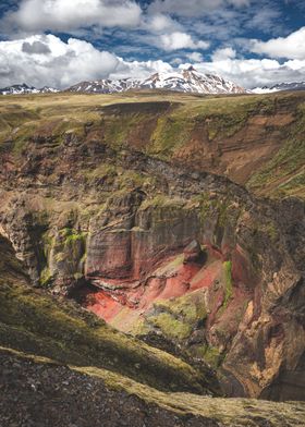 Iceland glacier landscape