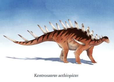 K is for Kentrosaurus