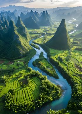 Li river in Guilin