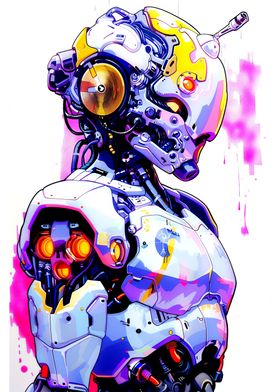 Cyborg Painting