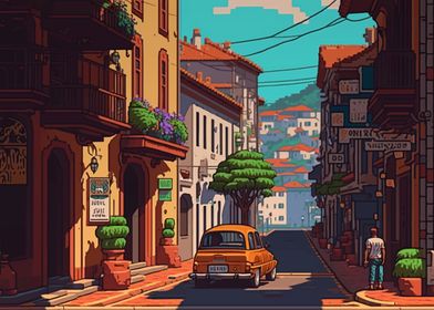 Amadora City Pixel Art