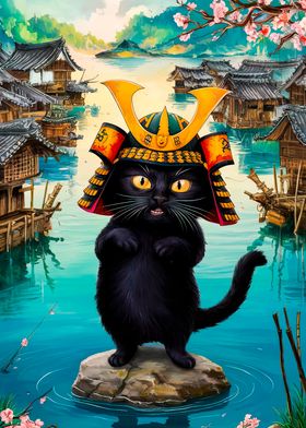 Samurai Cat Adventure