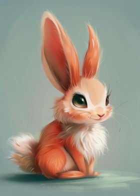 Cartoon Cute Squirrel