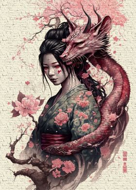 Geisha Dragon 