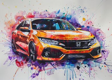 My Honda Civic drive