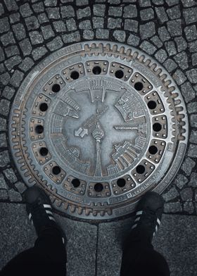 Manhole Cover in Berlin