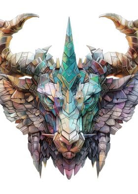 Taurus Ram Head Horns