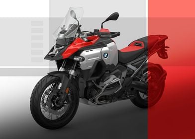 RED BMW GS R1300 2024