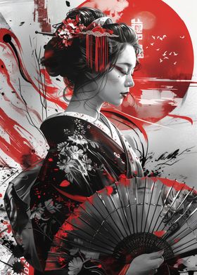 Geisha Samurai Japanese