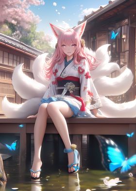 Kyubi Fox Girl Anime