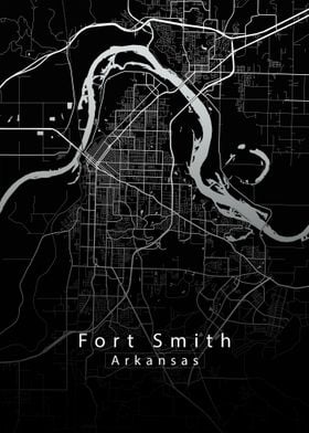 Fort Smith Arkansas Map