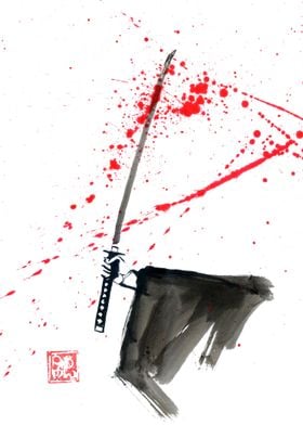 bloody katana