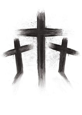 Christian three crosses