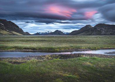 Sunset Iceland