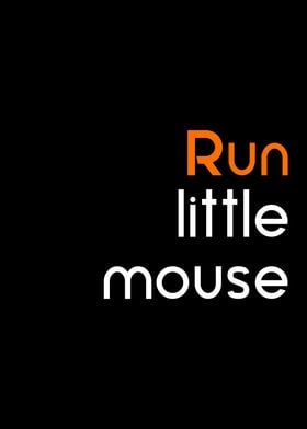 Run little mouse