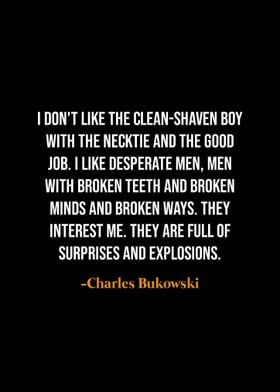 Charles Bukowski quotes 