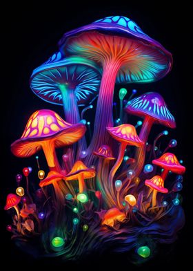 Psychedelic Mushrooms No1