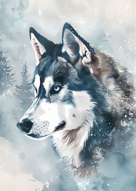 Alaskan husky