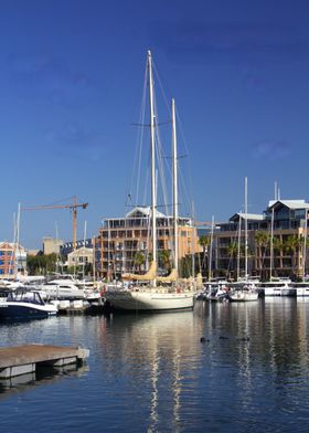 Waterfront in Cape Town 