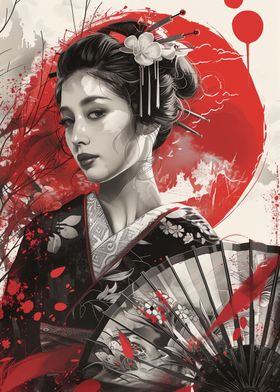 Geisha Samurai Japanese