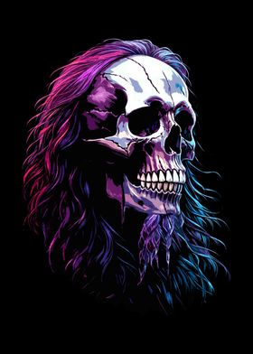 Violet Skull