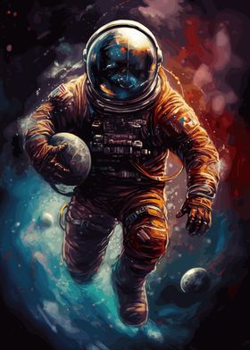 Rugby Astronaut Fantasy