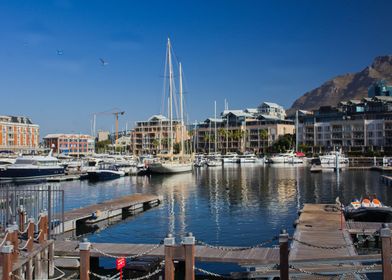 Waterfront in Cape Town   