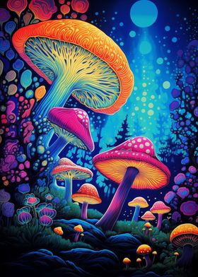 Psychedelic Mushrooms No2