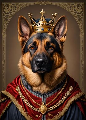 German Shepherd King