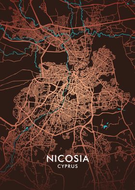 Nicosia City Map