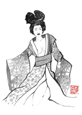 dancing geisha