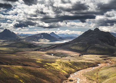 Iceland Landscape Panorama