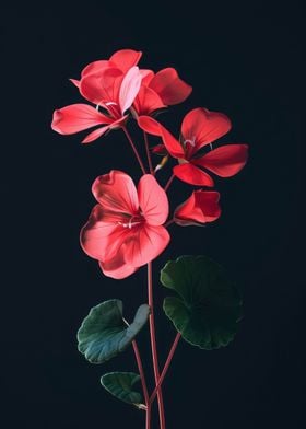 Geranium Elegant Flower