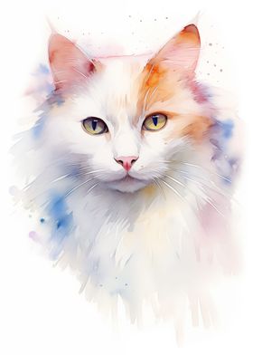 Turkish van cat