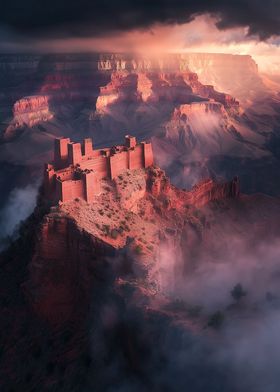 USA Grand Canyon Castle