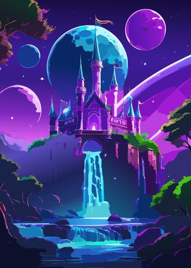 Castle on an Alien Planet