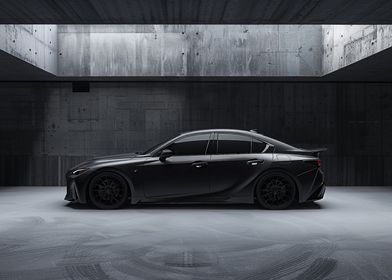 Black Lexus IS 500 F Sport