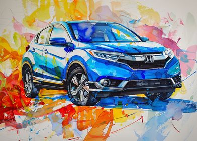 My Honda HRV landscape