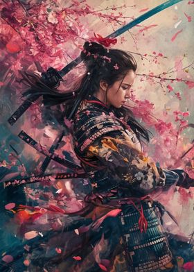 Geisha Samurai Sakura Japa