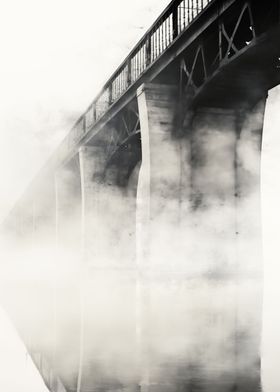 Bridge in the fog