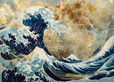 Golden Wave Of Kanagawa