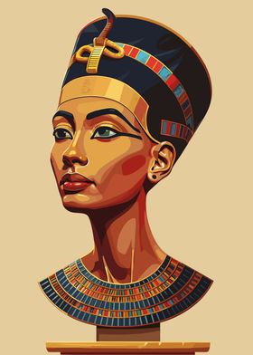 Queen Nefertiti Bust