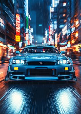 Nissan GTR R34 Skyline 