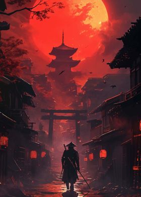 Samurai Japanese Landscape