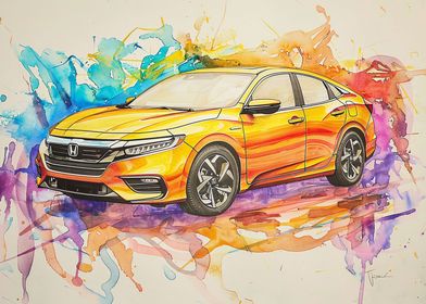 My Honda Insight abstract